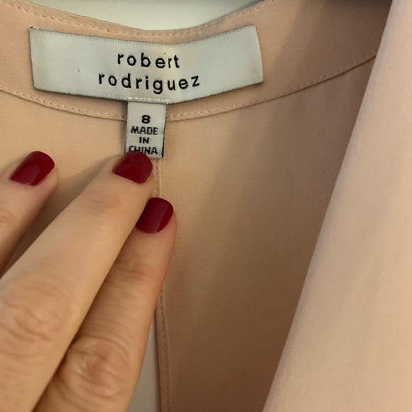 Robert Rodriguez elegant cropped silk top - Picture 6 of 7